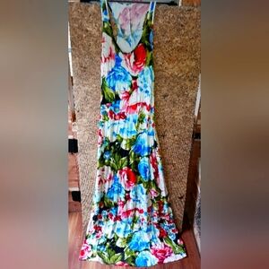 Floral Casual Maxi Dress